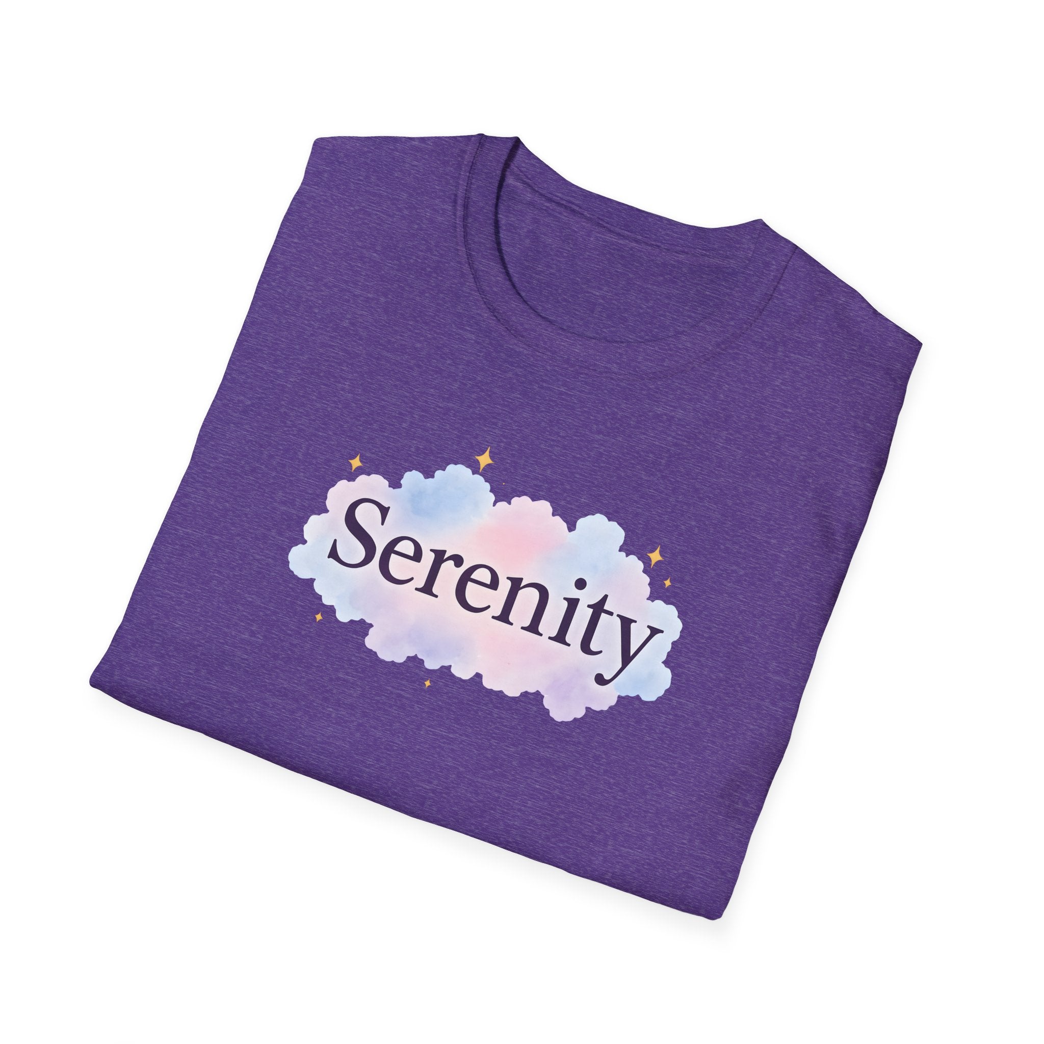 Serenity Cloud Illustration T-Shirt