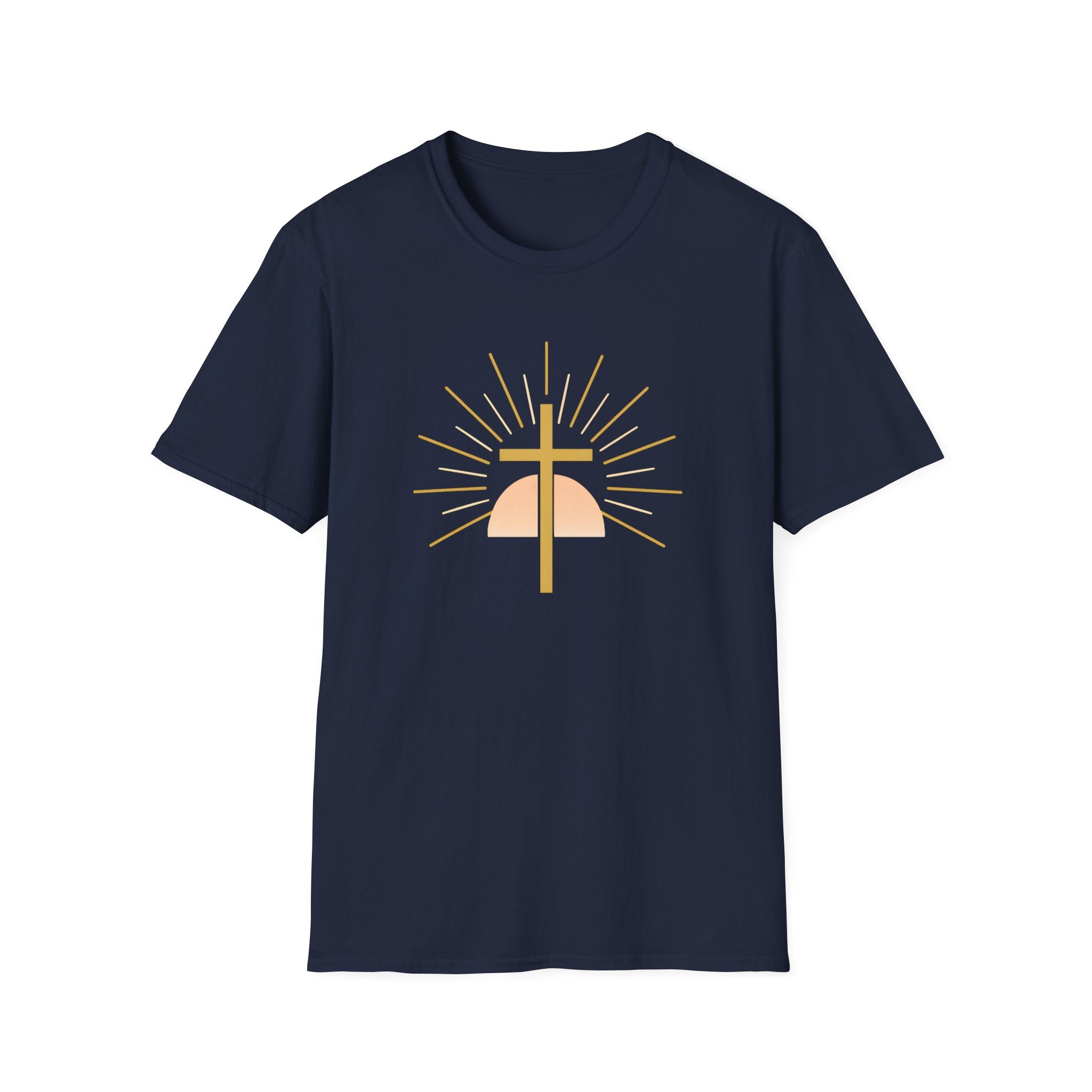 Radiant Cross with Rays T-Shirt