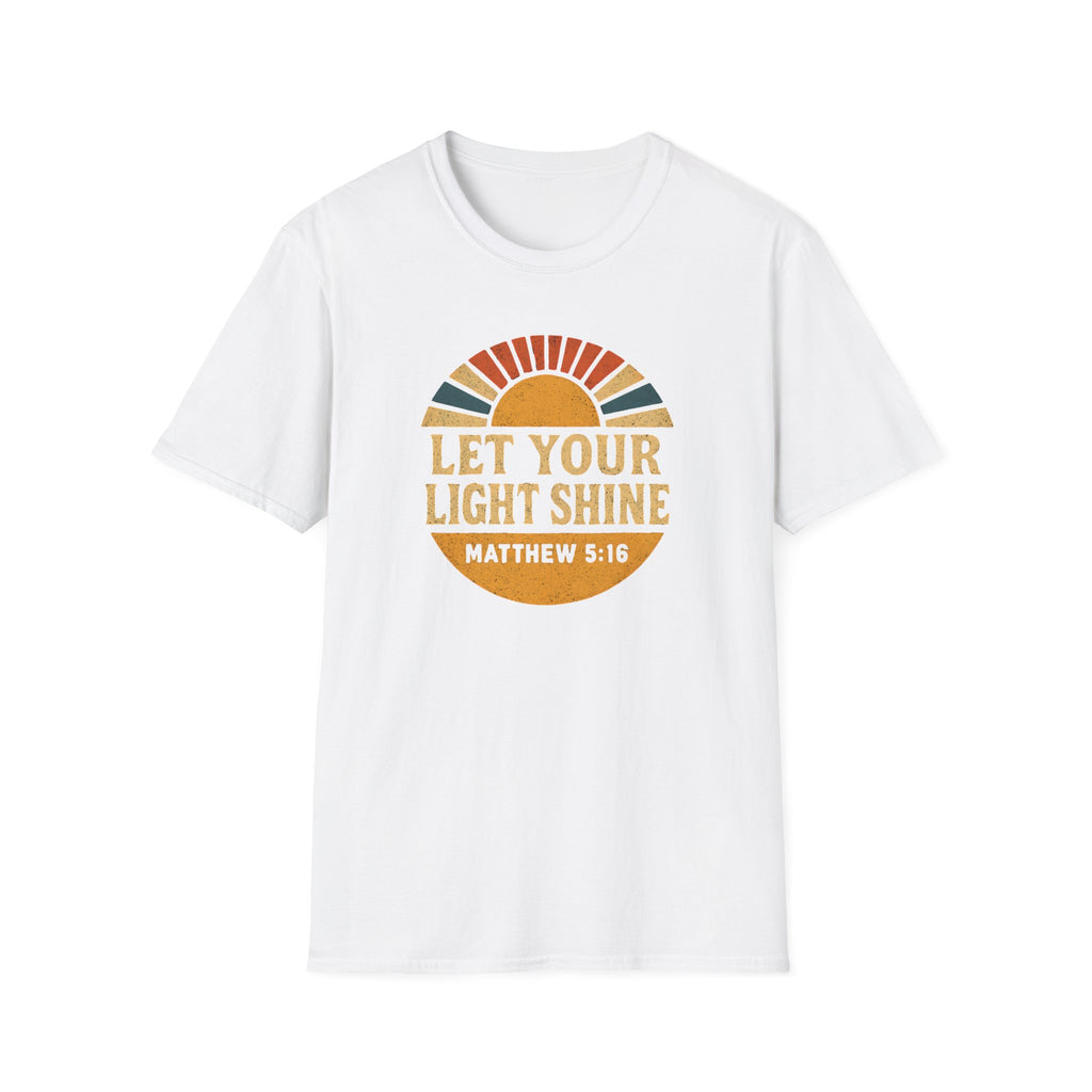 Let Your Light Shine Retro T-Shirt