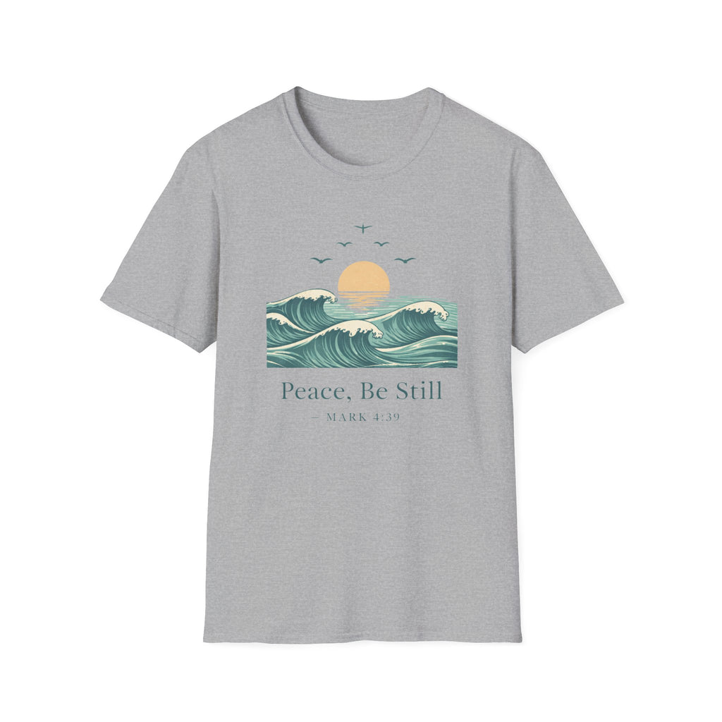 Peace Be Still  Mark 4:39 T-Shirt