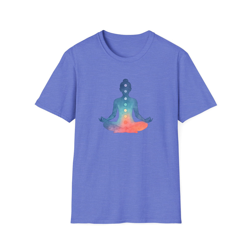 Chakra Meditation Silhouette T-Shirt