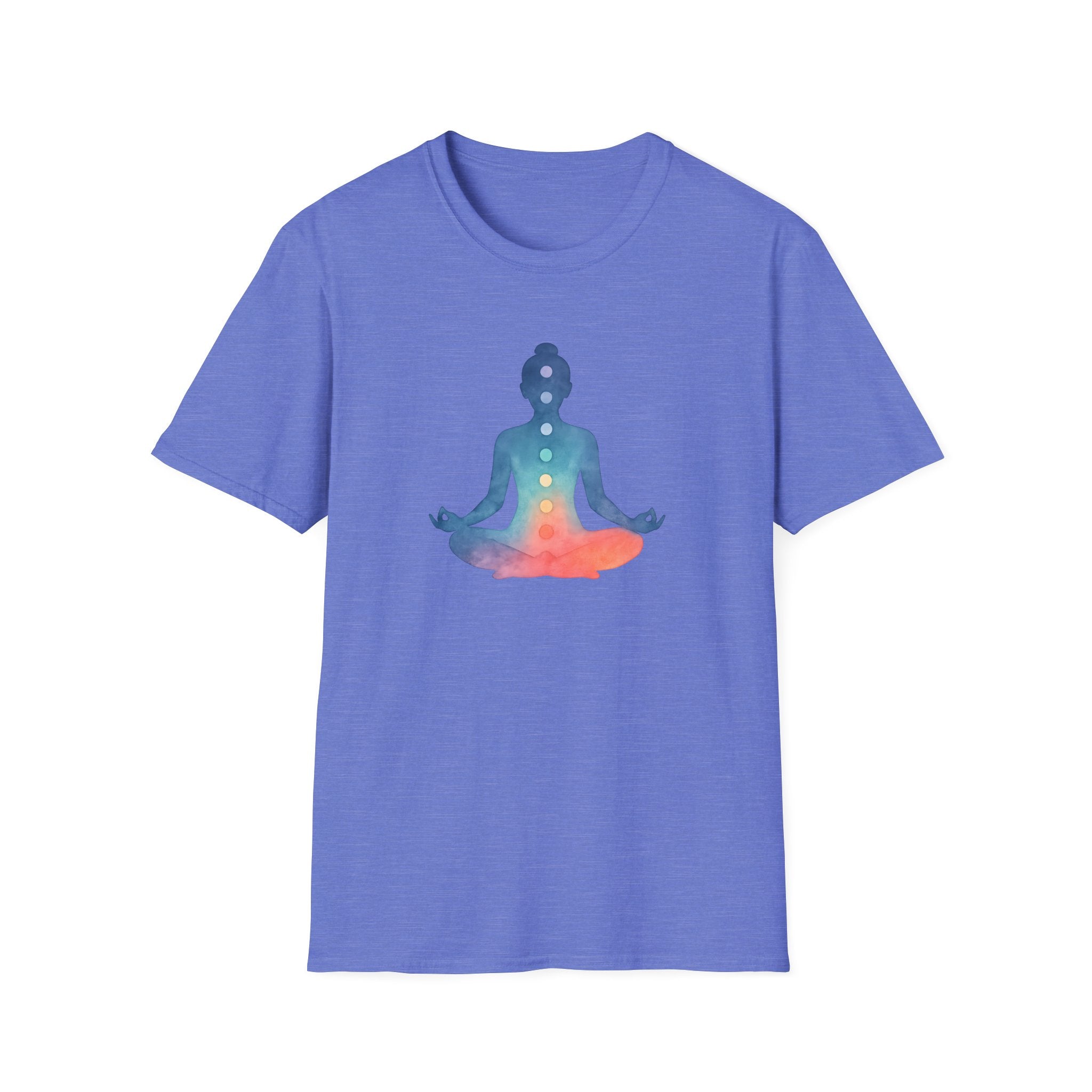 Chakra Meditation Silhouette T-Shirt