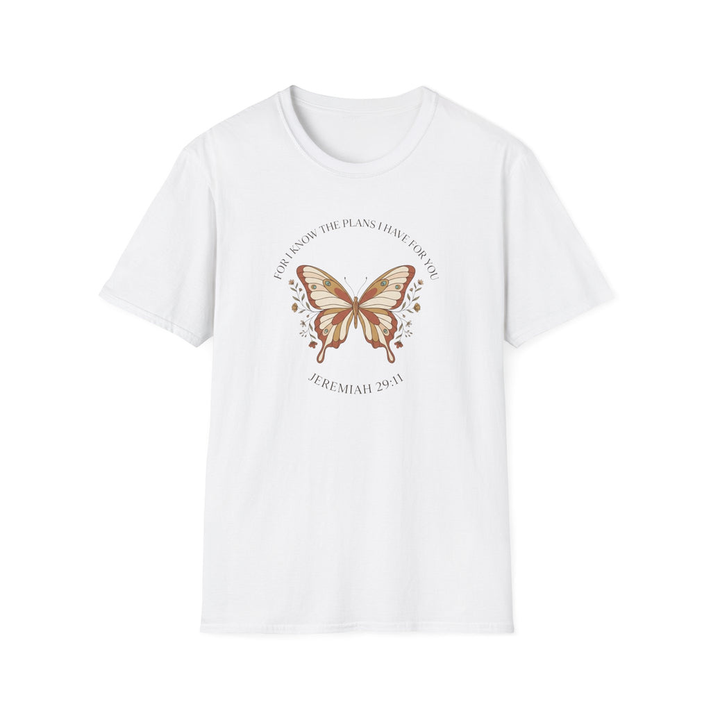 Butterfly Jeremiah 29:11 T-Shirt