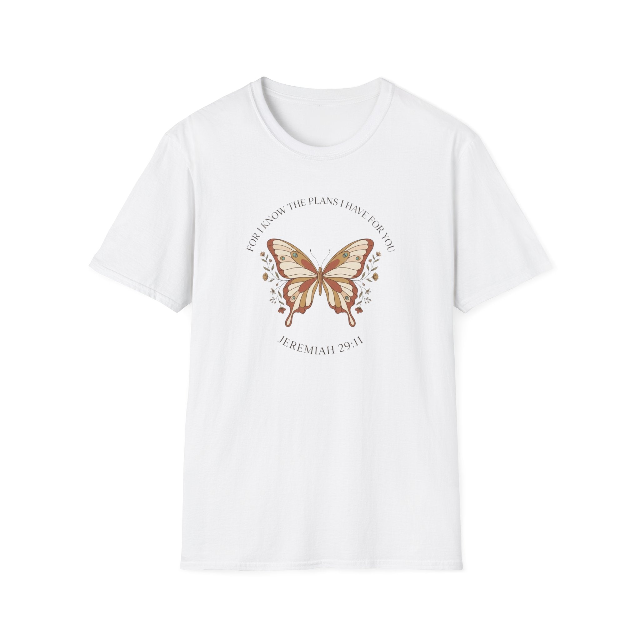 Butterfly Jeremiah 29:11 T-Shirt