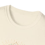 Blue Meditating Woman T-Shirt