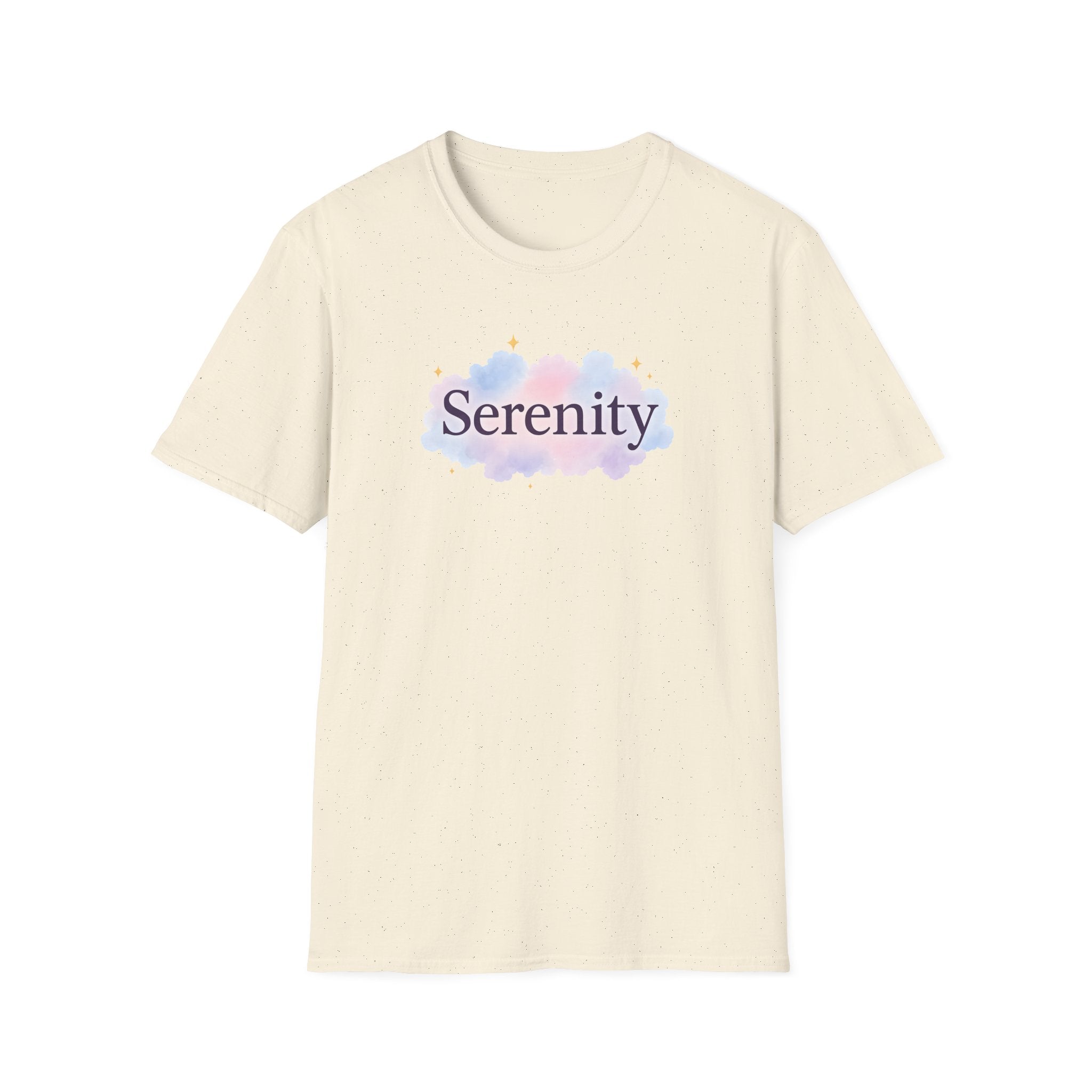 Serenity Cloud Illustration T-Shirt