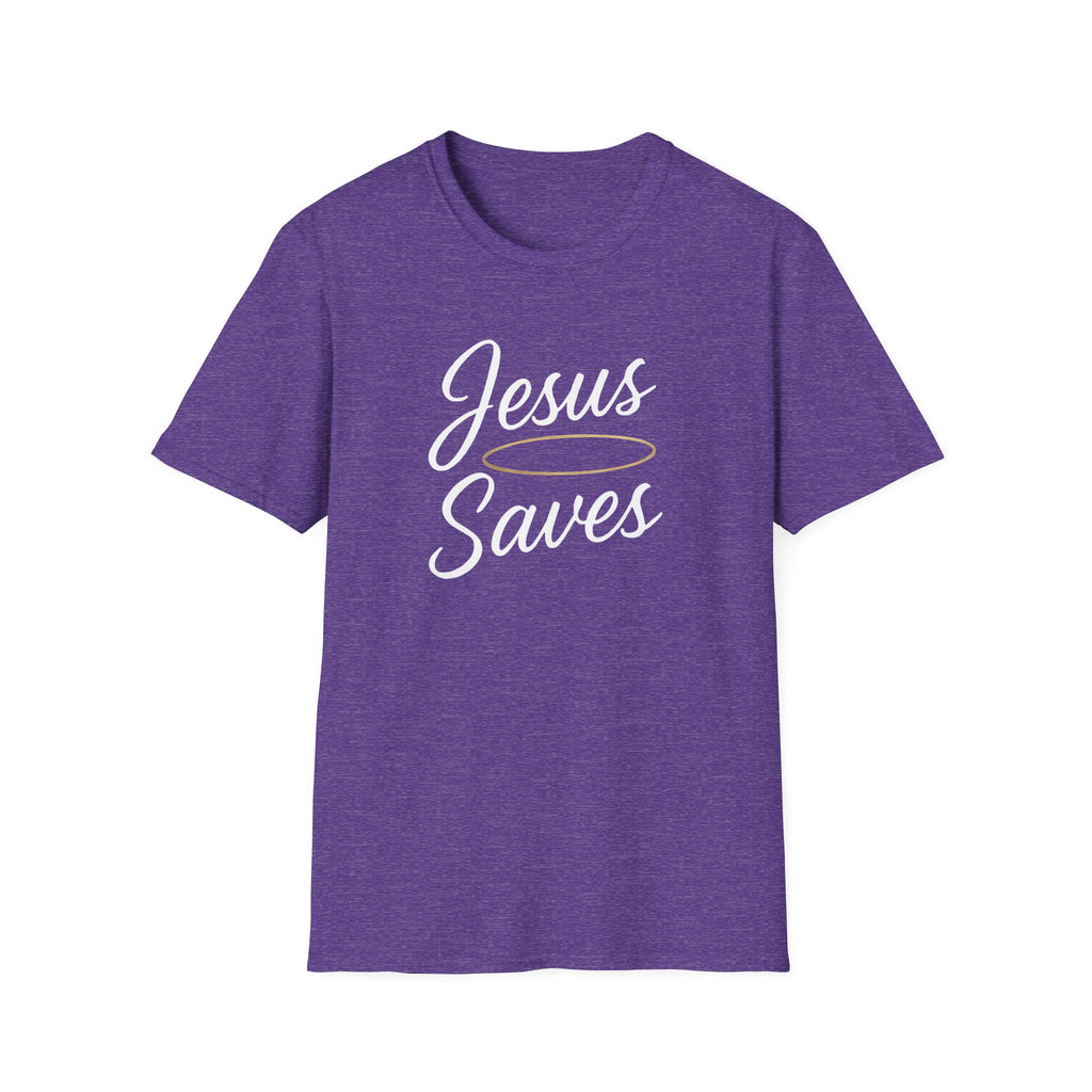 Jesus Saves Halo T-Shirt