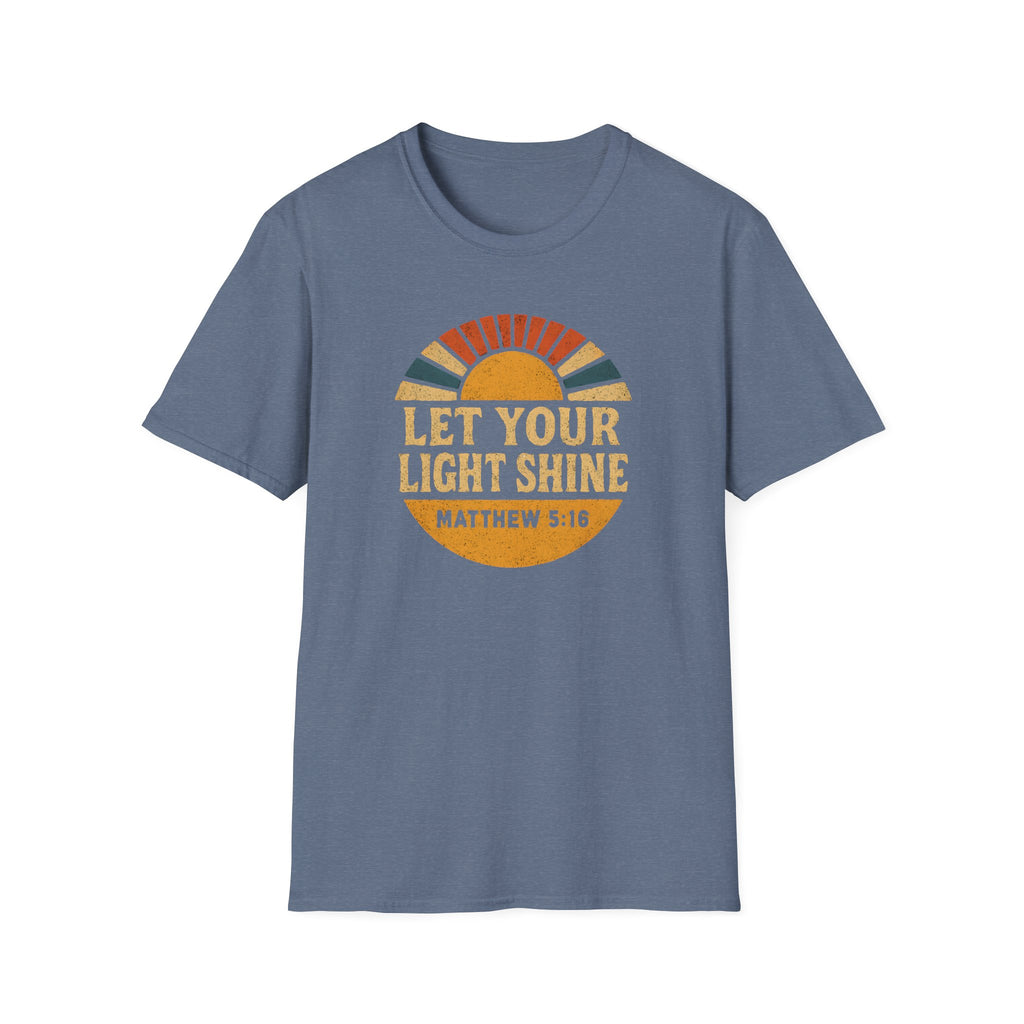 Let Your Light Shine Retro T-Shirt
