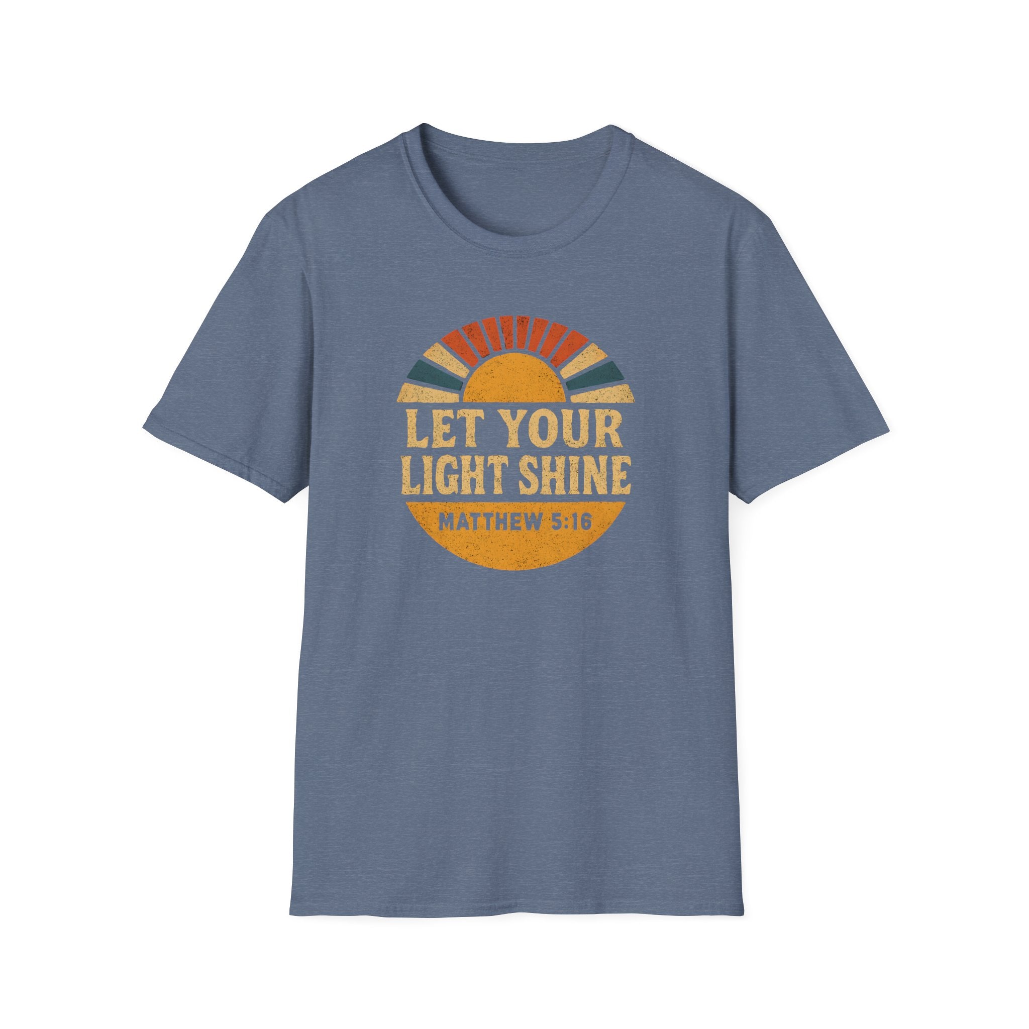 Let Your Light Shine Retro T-Shirt