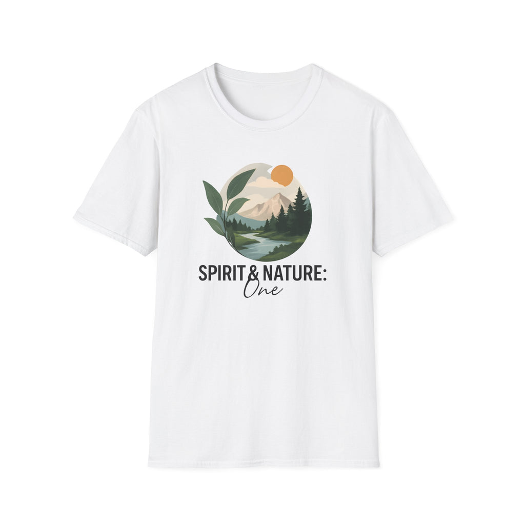 Mountain River Landscape T-Shirt