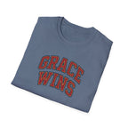 Grace Wins Bold Text T-Shirt