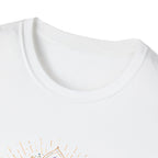 Blue Meditating Woman T-Shirt