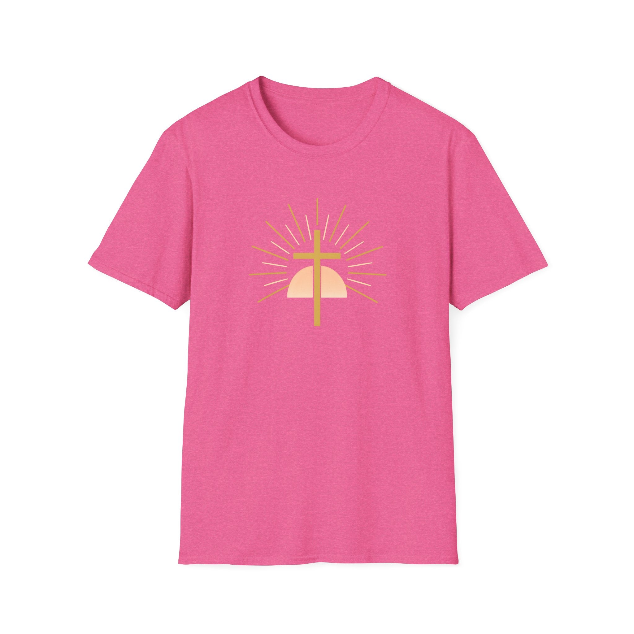 Radiant Cross with Rays T-Shirt