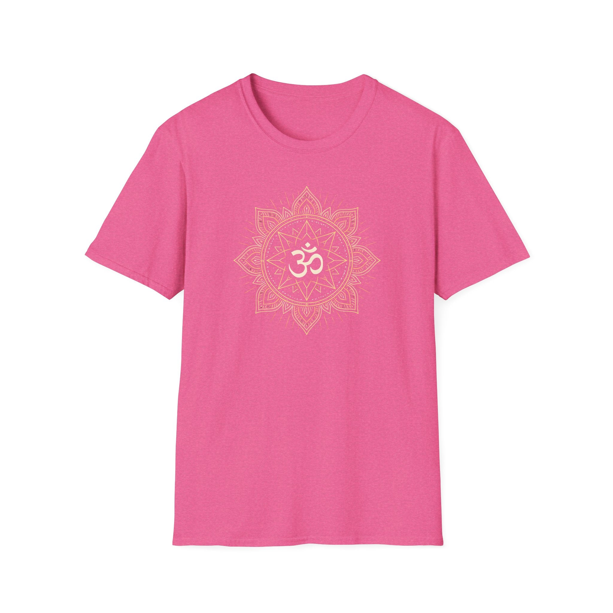 Golden Om Mandala T-Shirt