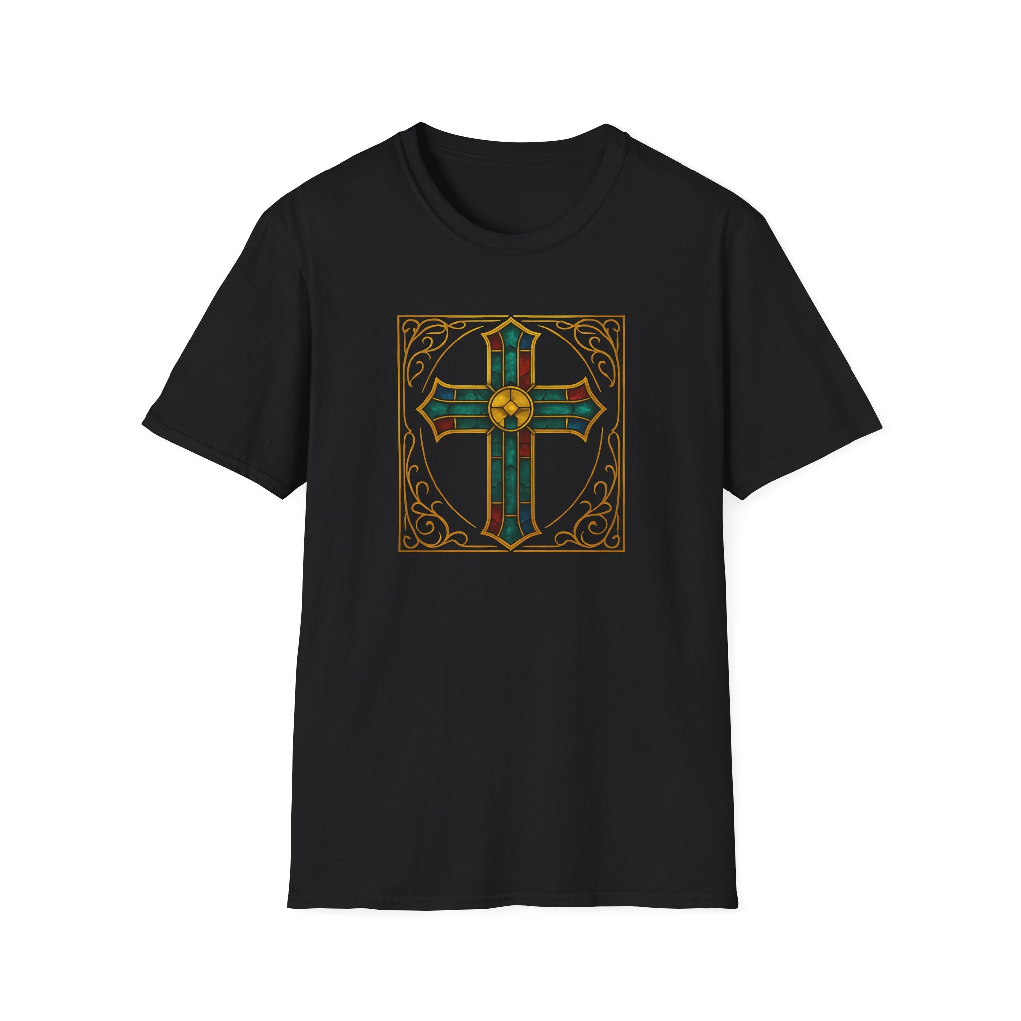 Stained Glass Cross T-Shirt