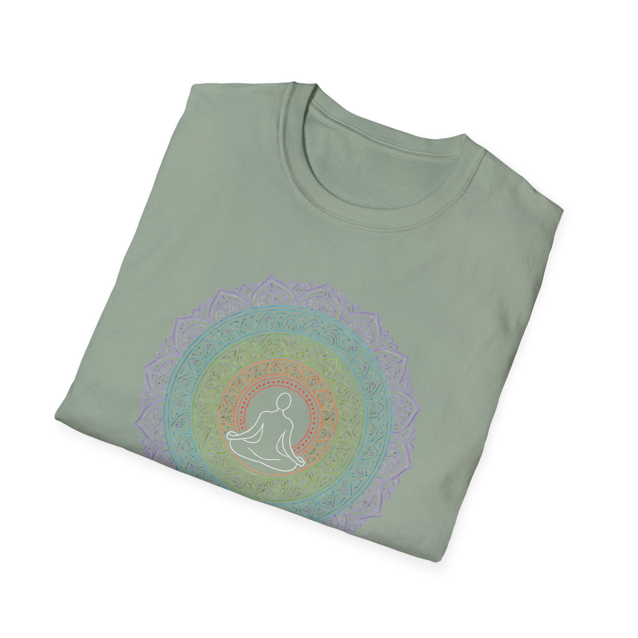 Colorful Meditation Mandala T-Shirt