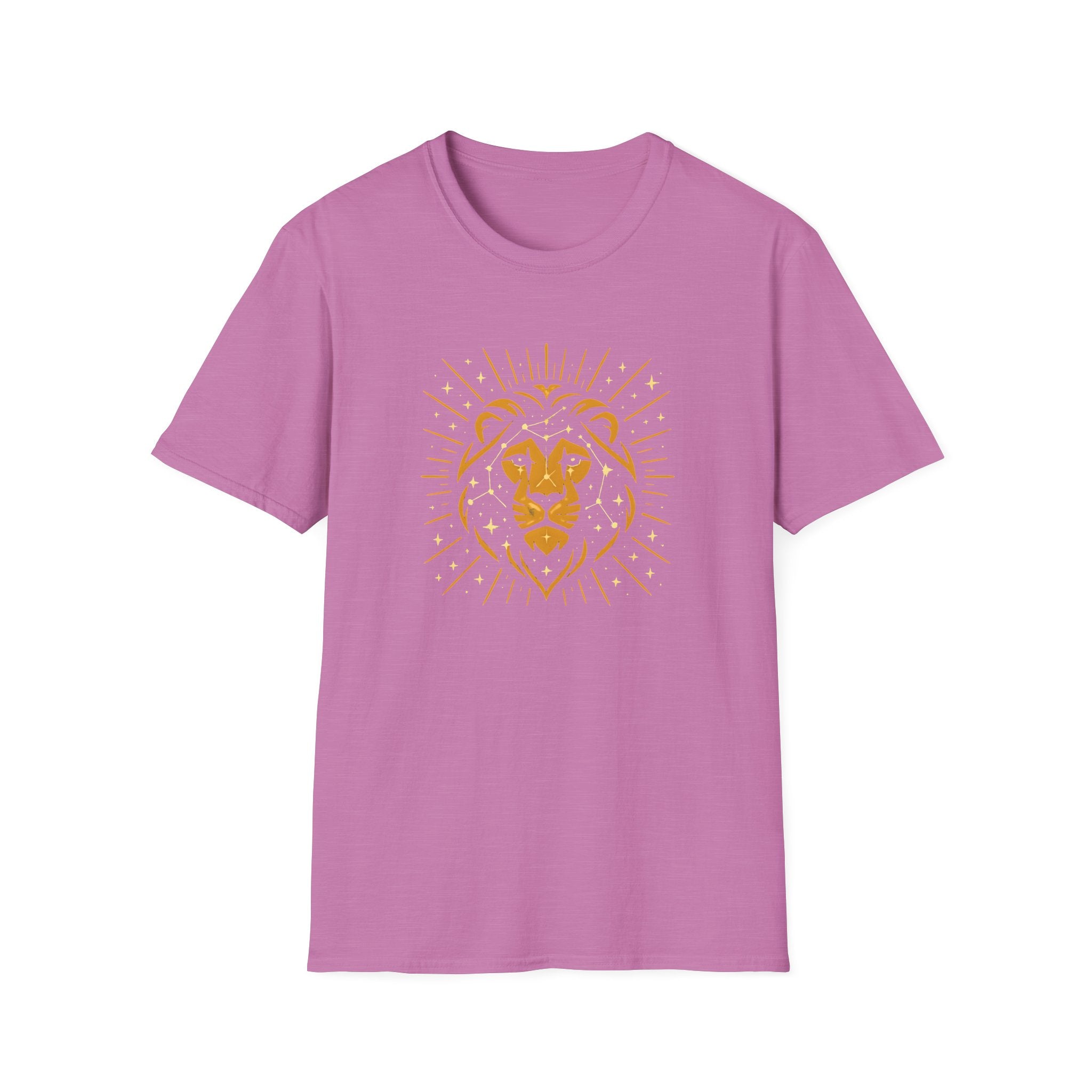 Golden Lion Constellation T-Shirt