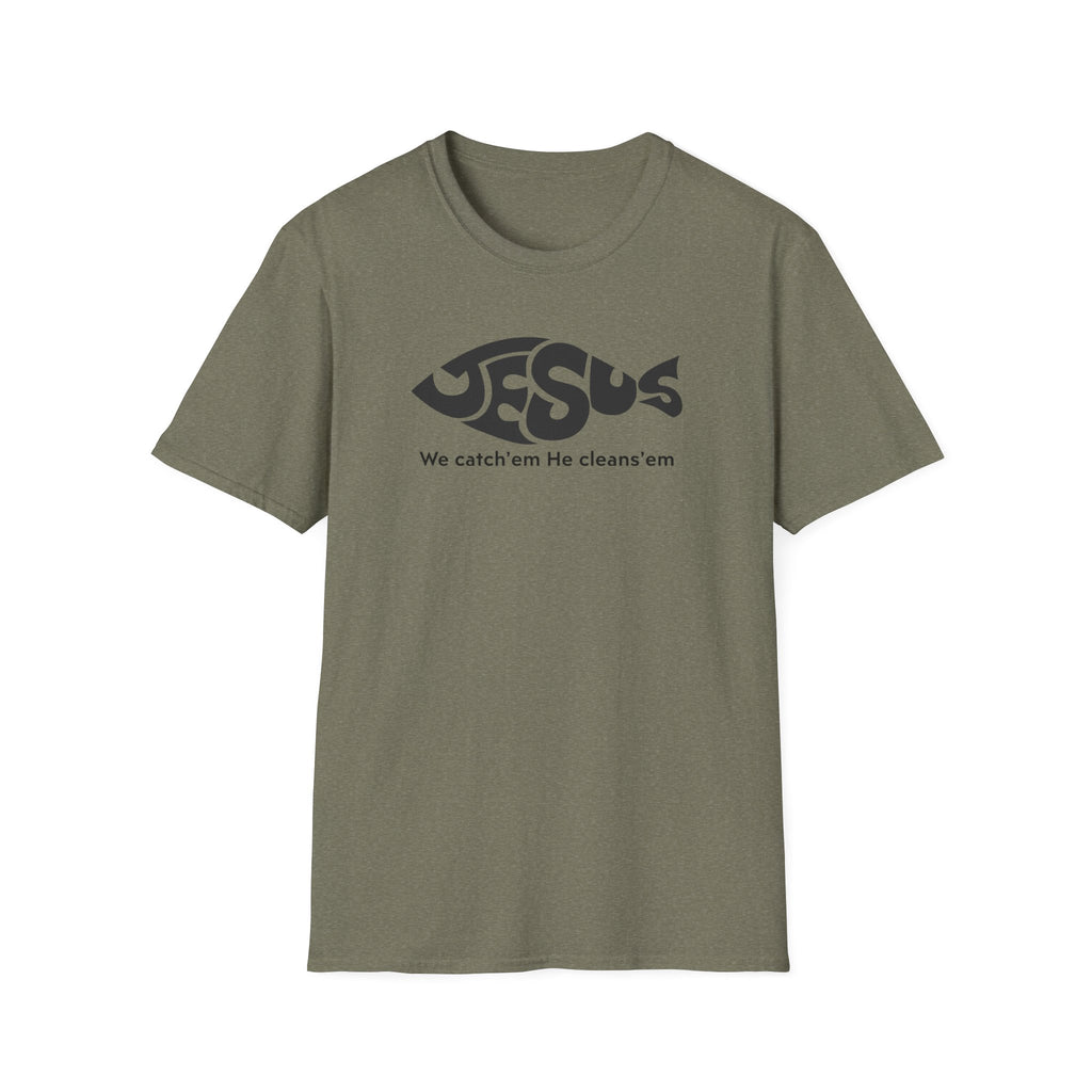 Jesus He Cleans'em T-Shirt