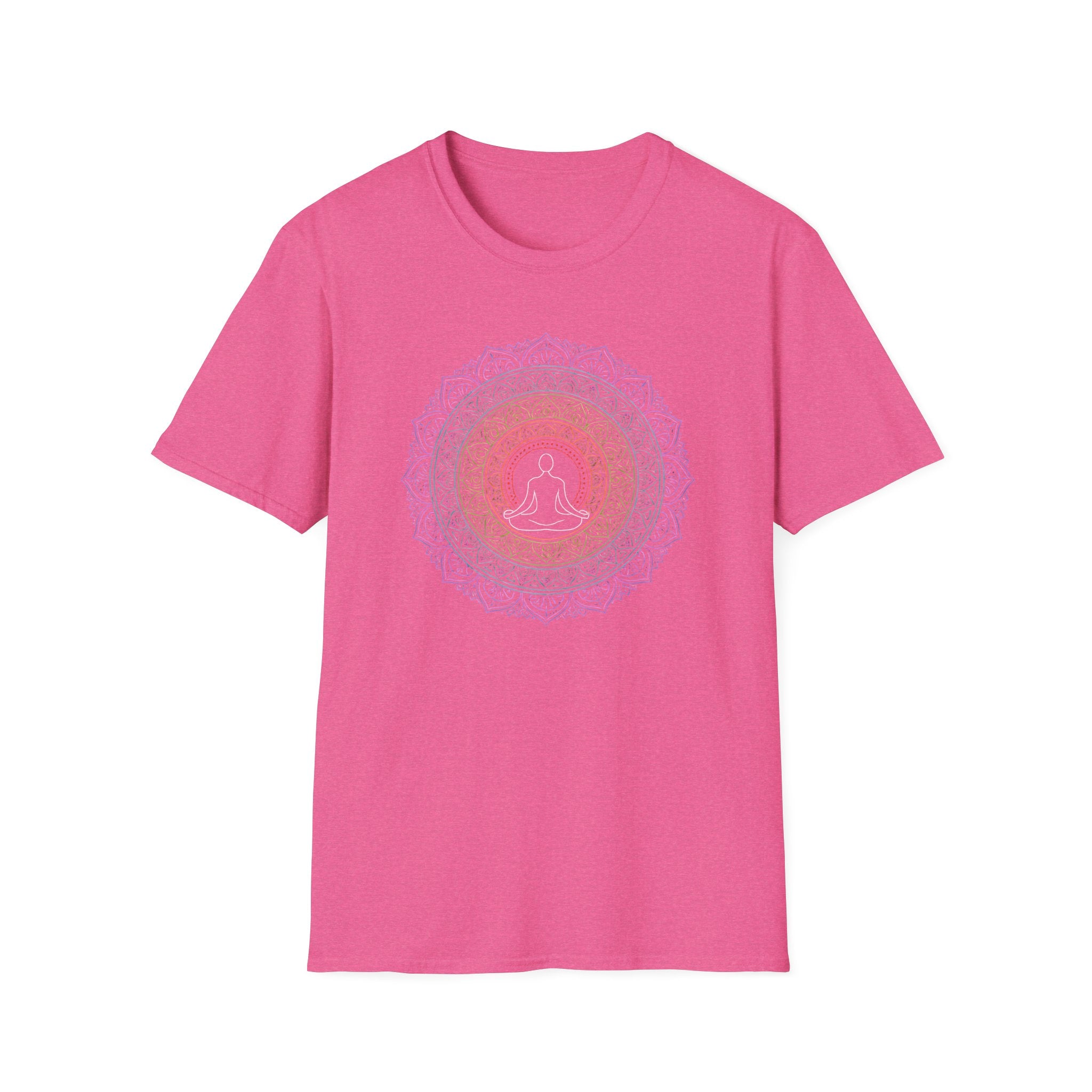 Colorful Meditation Mandala T-Shirt