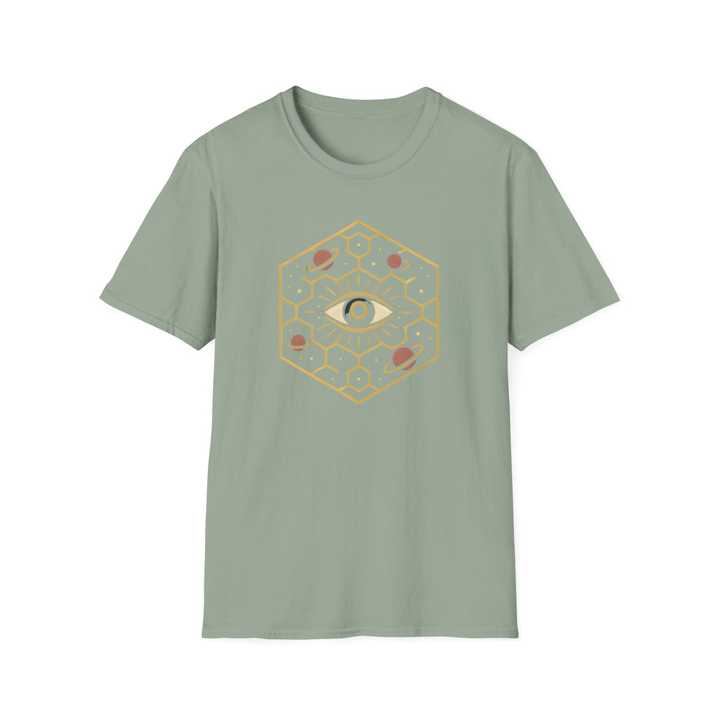 Cosmic Eye Hexagon T-Shirt