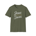 Jesus Saves Halo T-Shirt