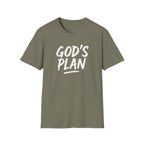 God's Plan Word Art T-Shirt
