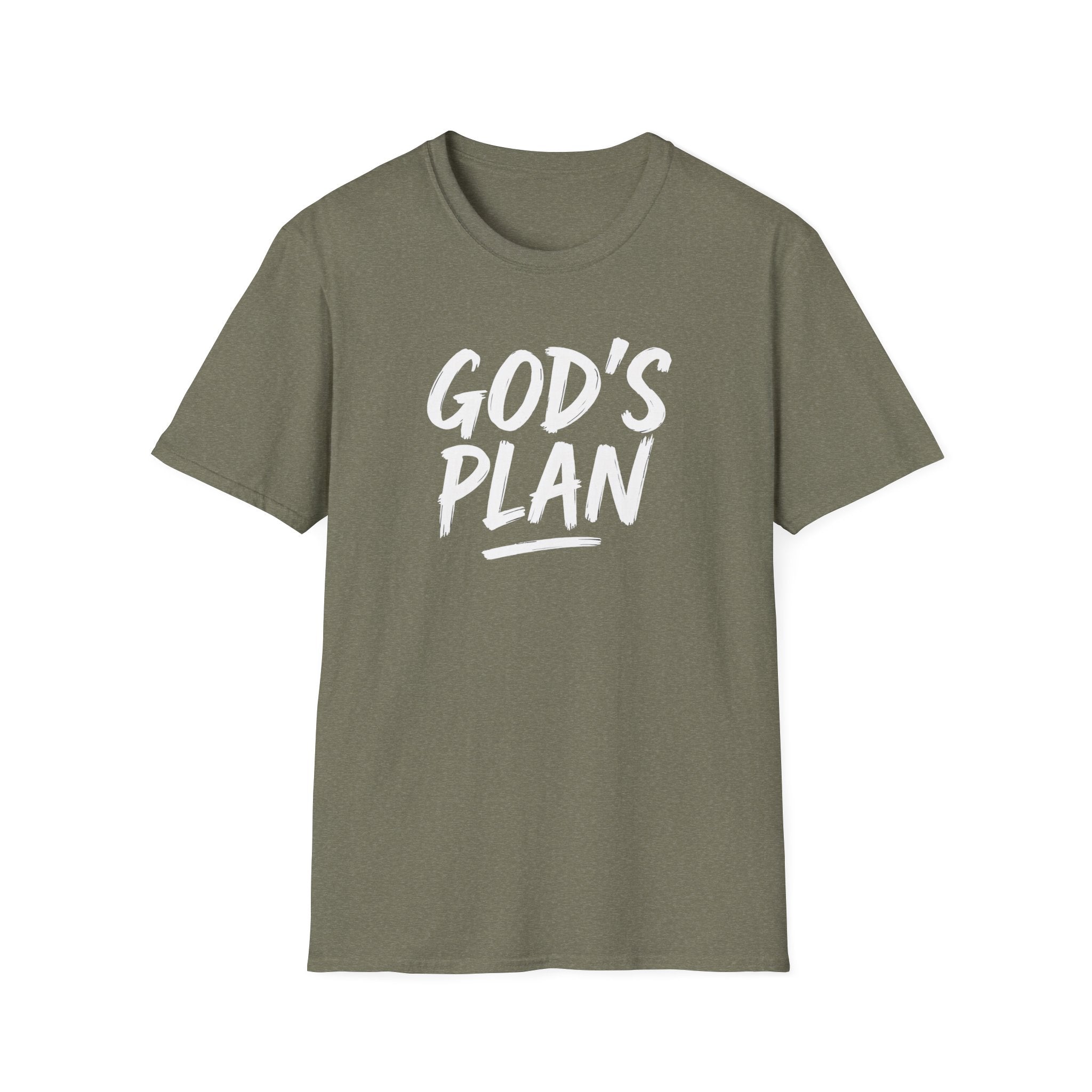 God's Plan Word Art T-Shirt