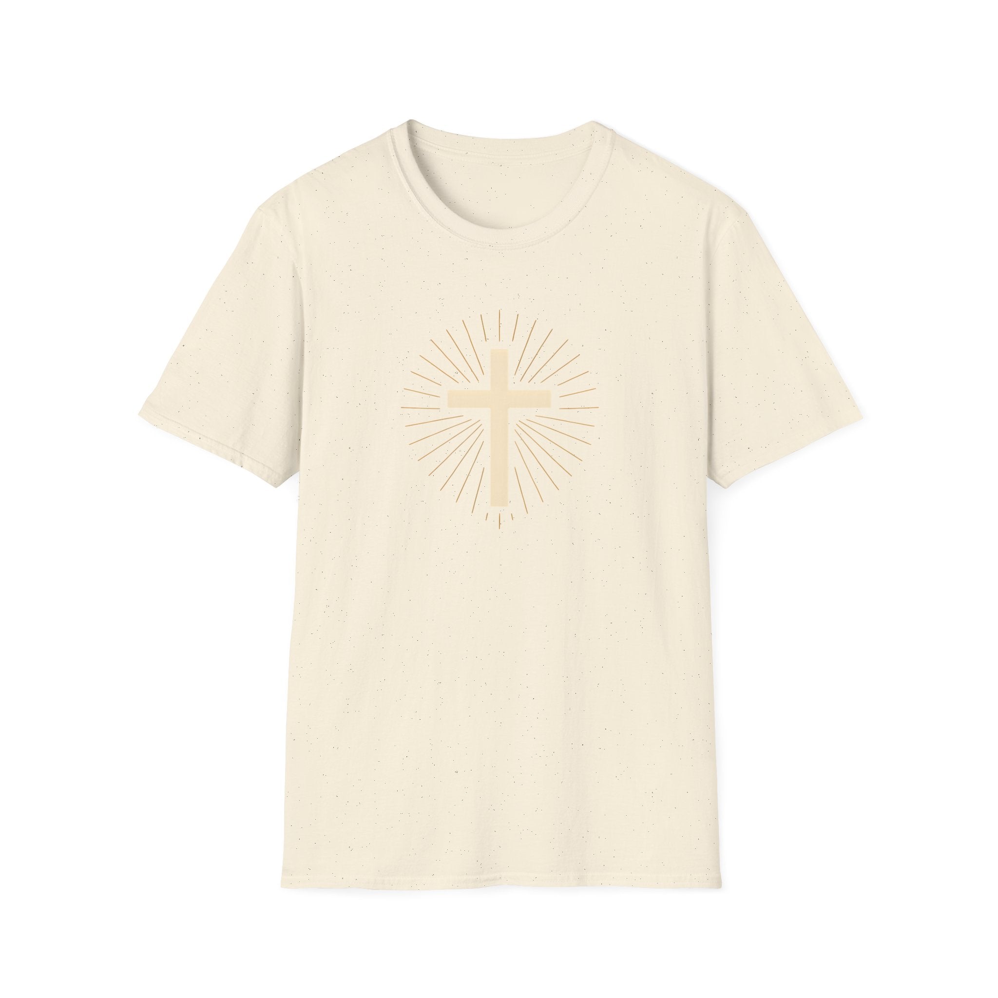 Radiant gold cross T-Shirt