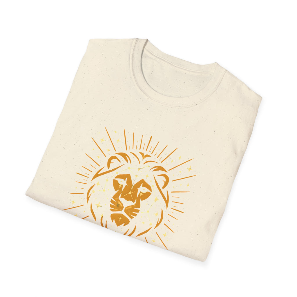 Golden Lion Constellation T-Shirt