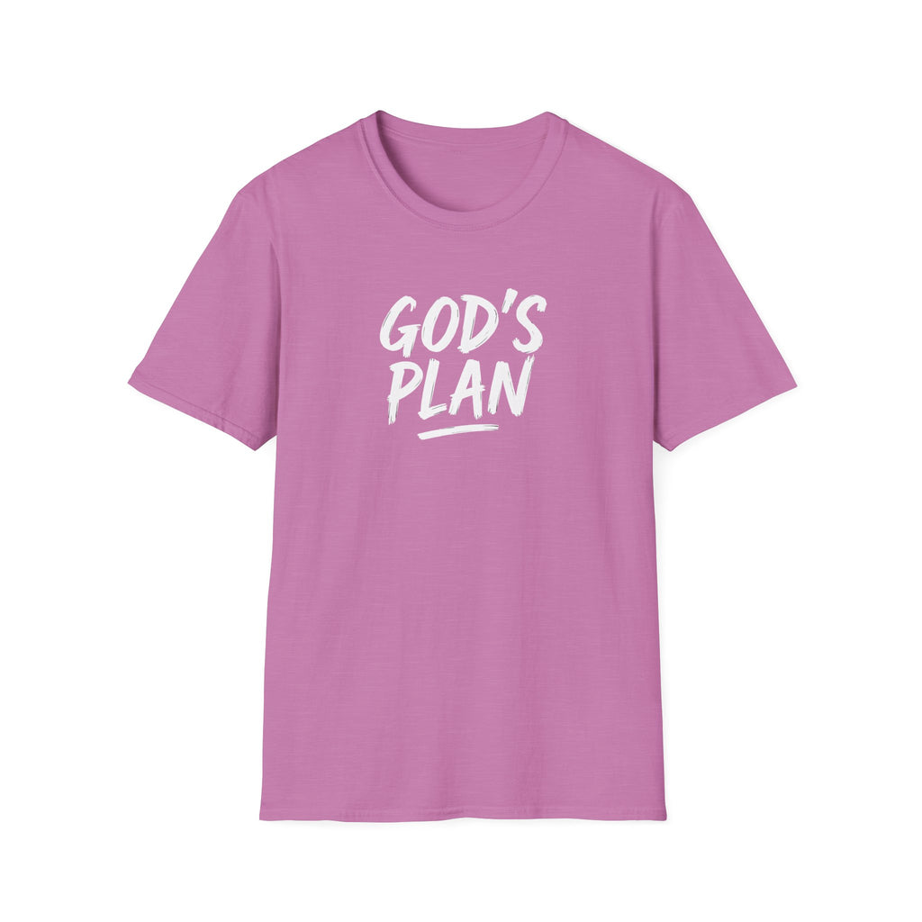 God's Plan Word Art T-Shirt