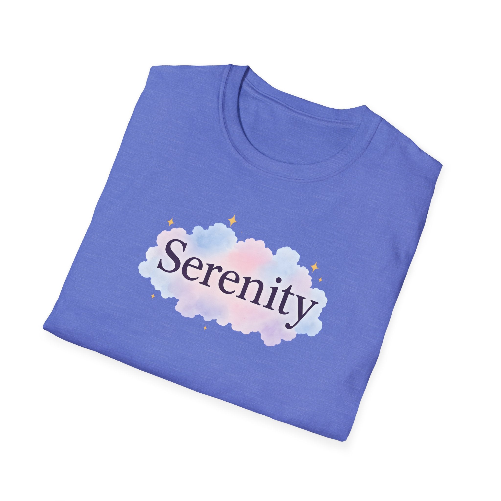 Serenity Cloud Illustration T-Shirt