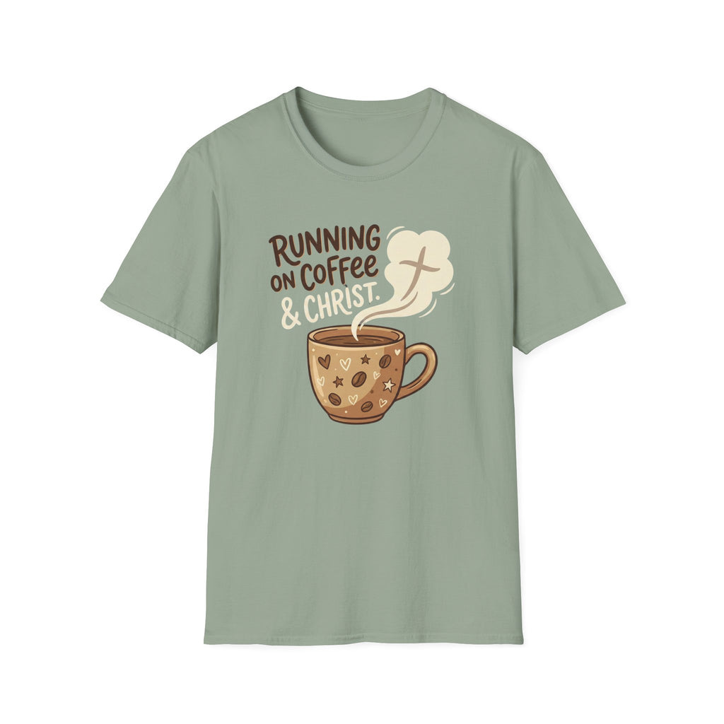 Running on Coffee & Christ T-Shirt