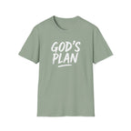 God's Plan Word Art T-Shirt