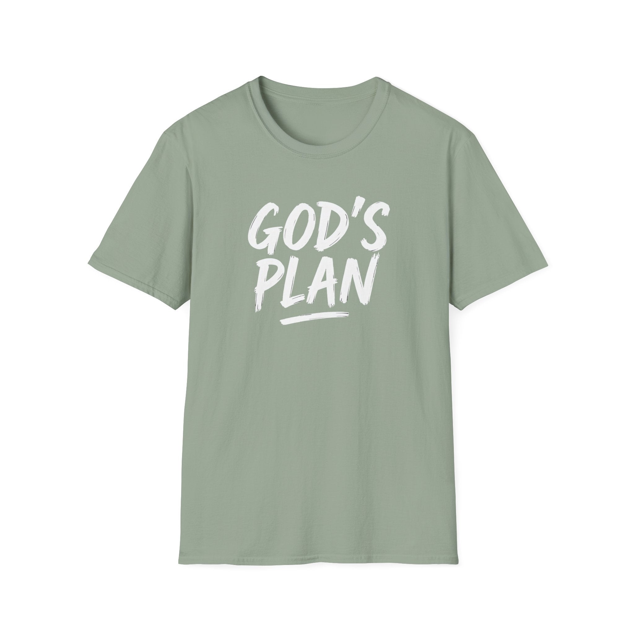 God's Plan Word Art T-Shirt