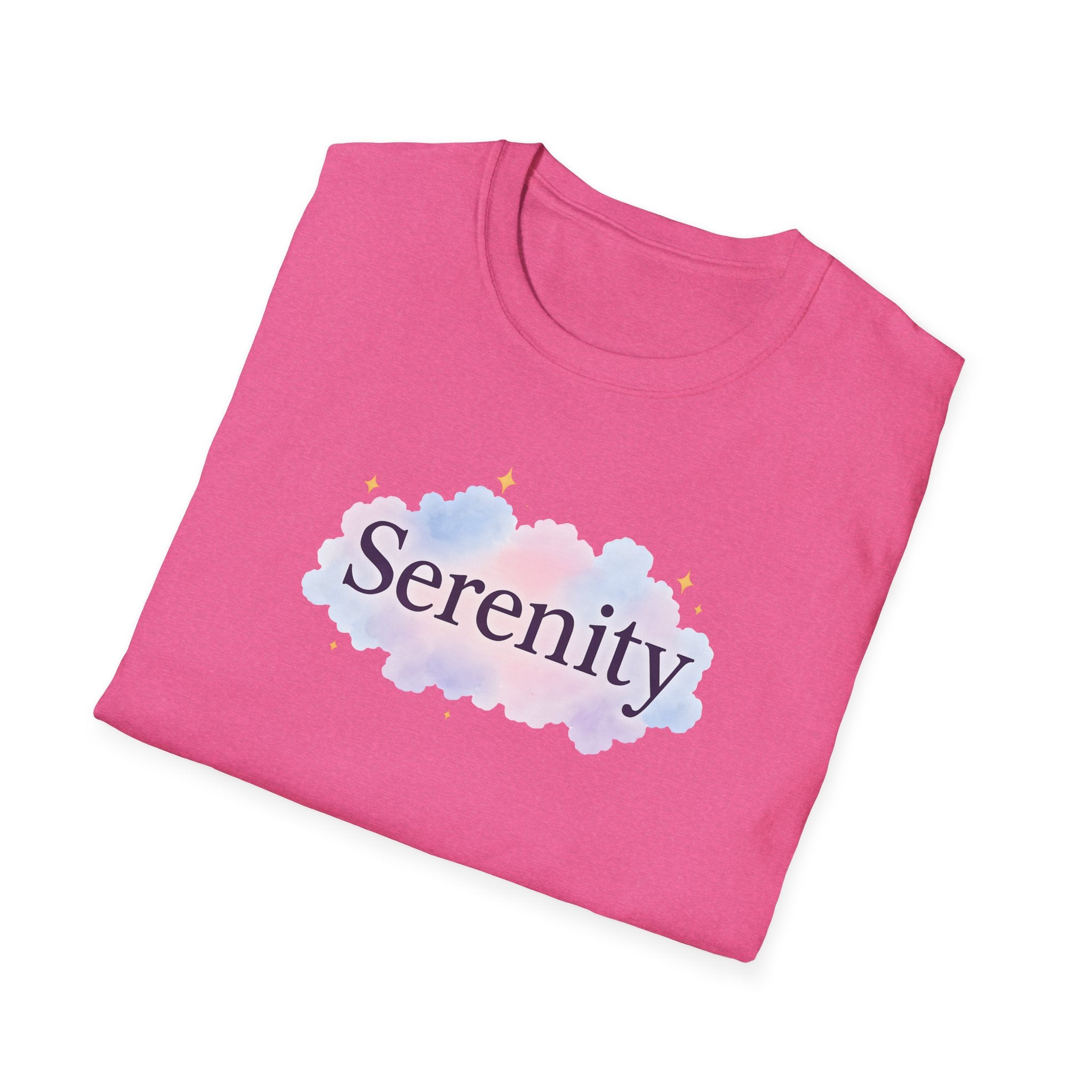 Serenity Cloud Illustration T-Shirt