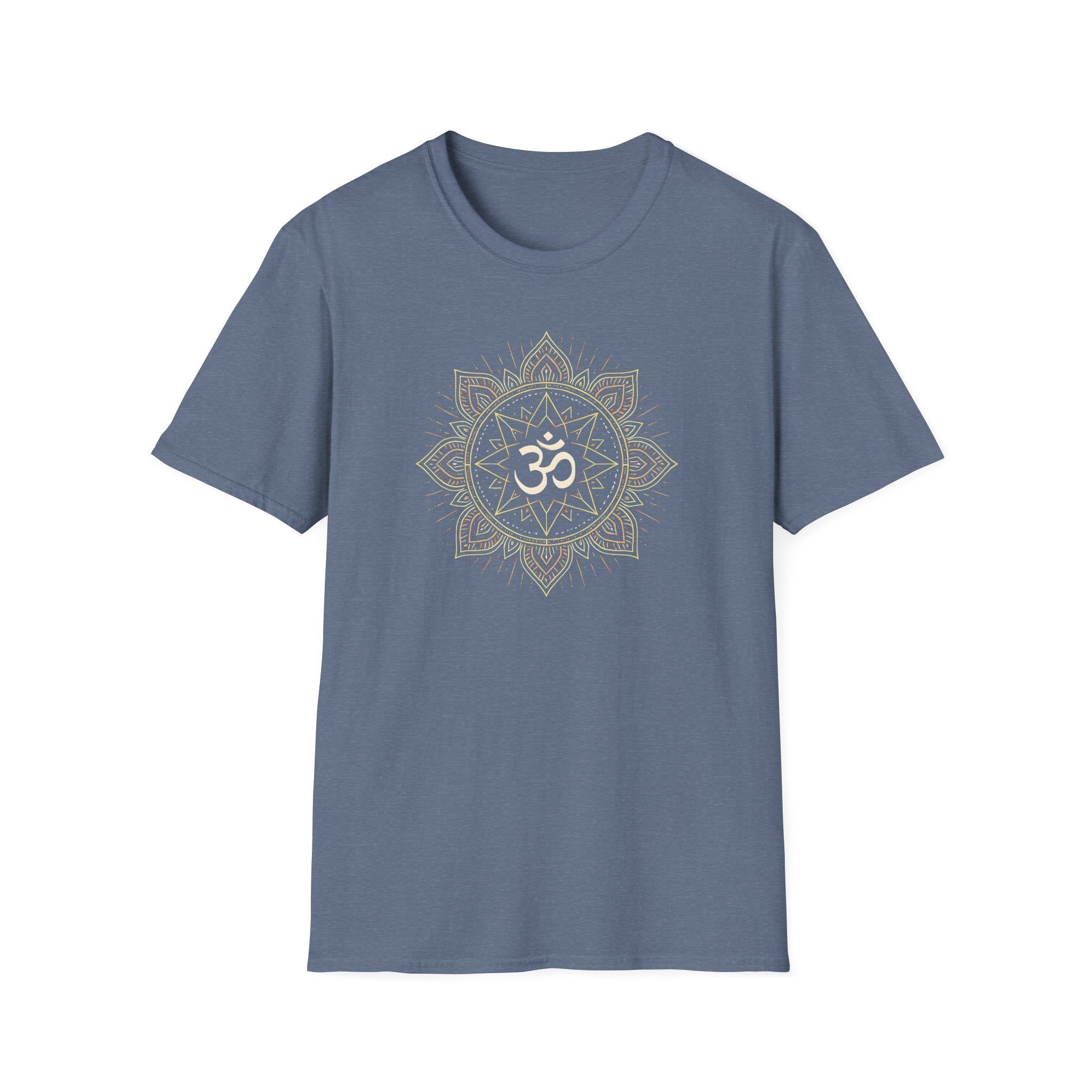 Golden Om Mandala T-Shirt