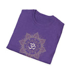 Golden Om Mandala T-Shirt