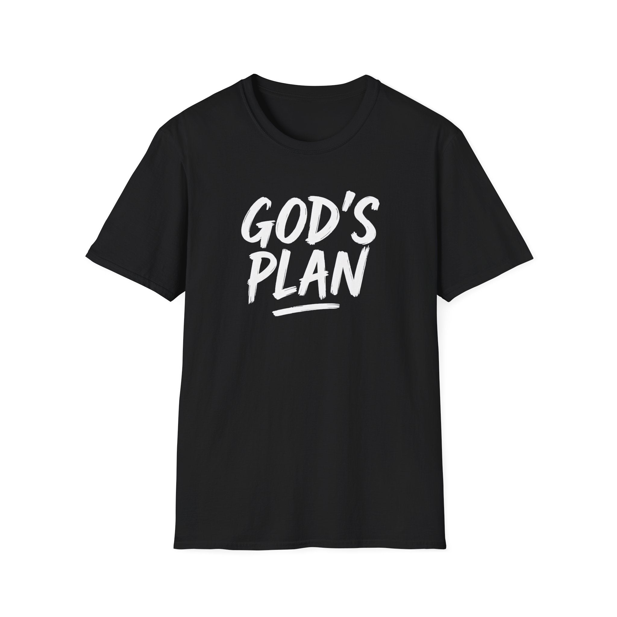 God's Plan Word Art T-Shirt