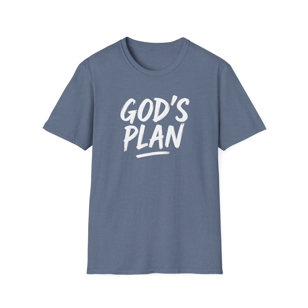God's Plan Word Art T-Shirt