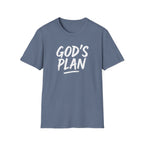 God's Plan Word Art T-Shirt