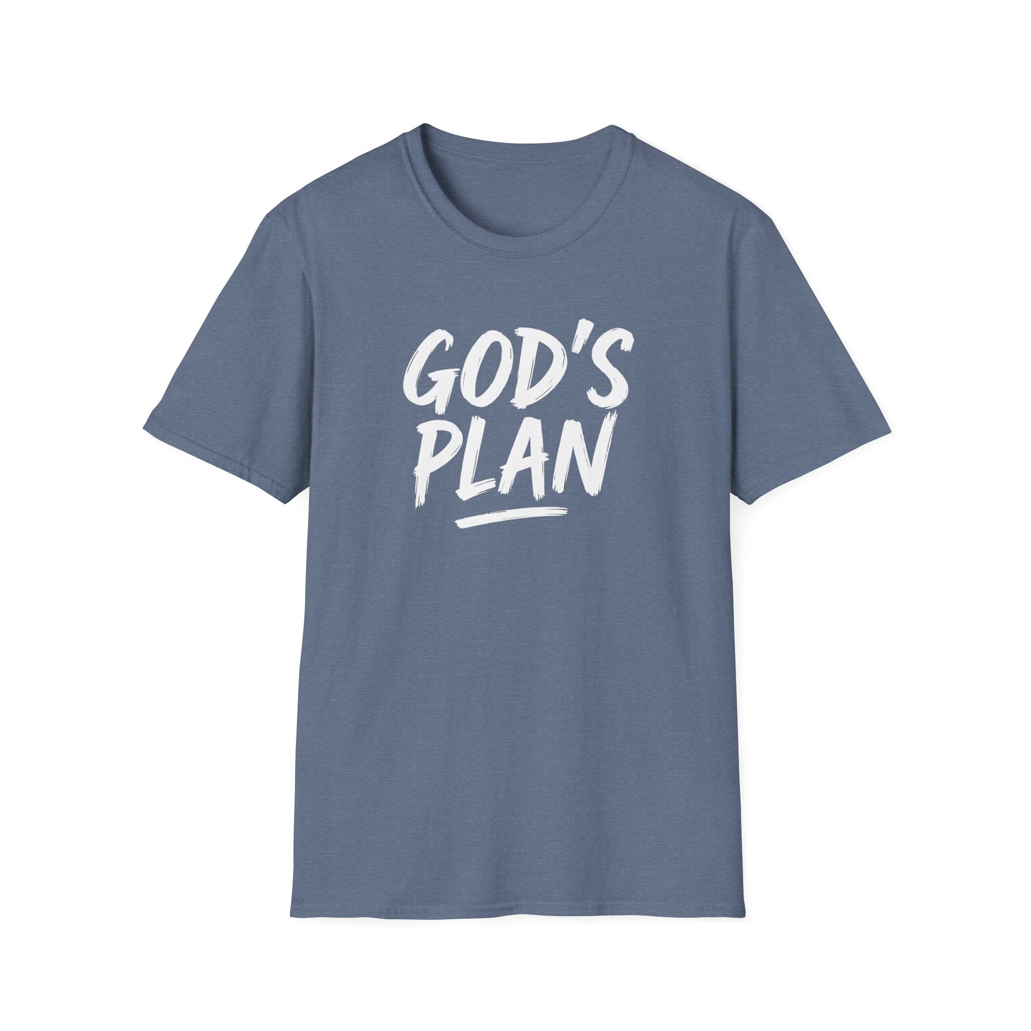 God's Plan Word Art T-Shirt