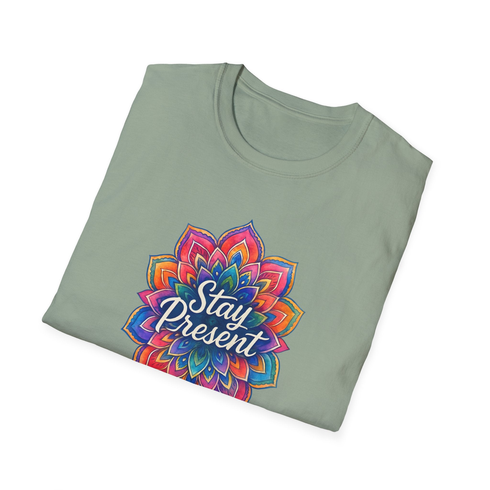 Stay Present Mandala T-Shirt