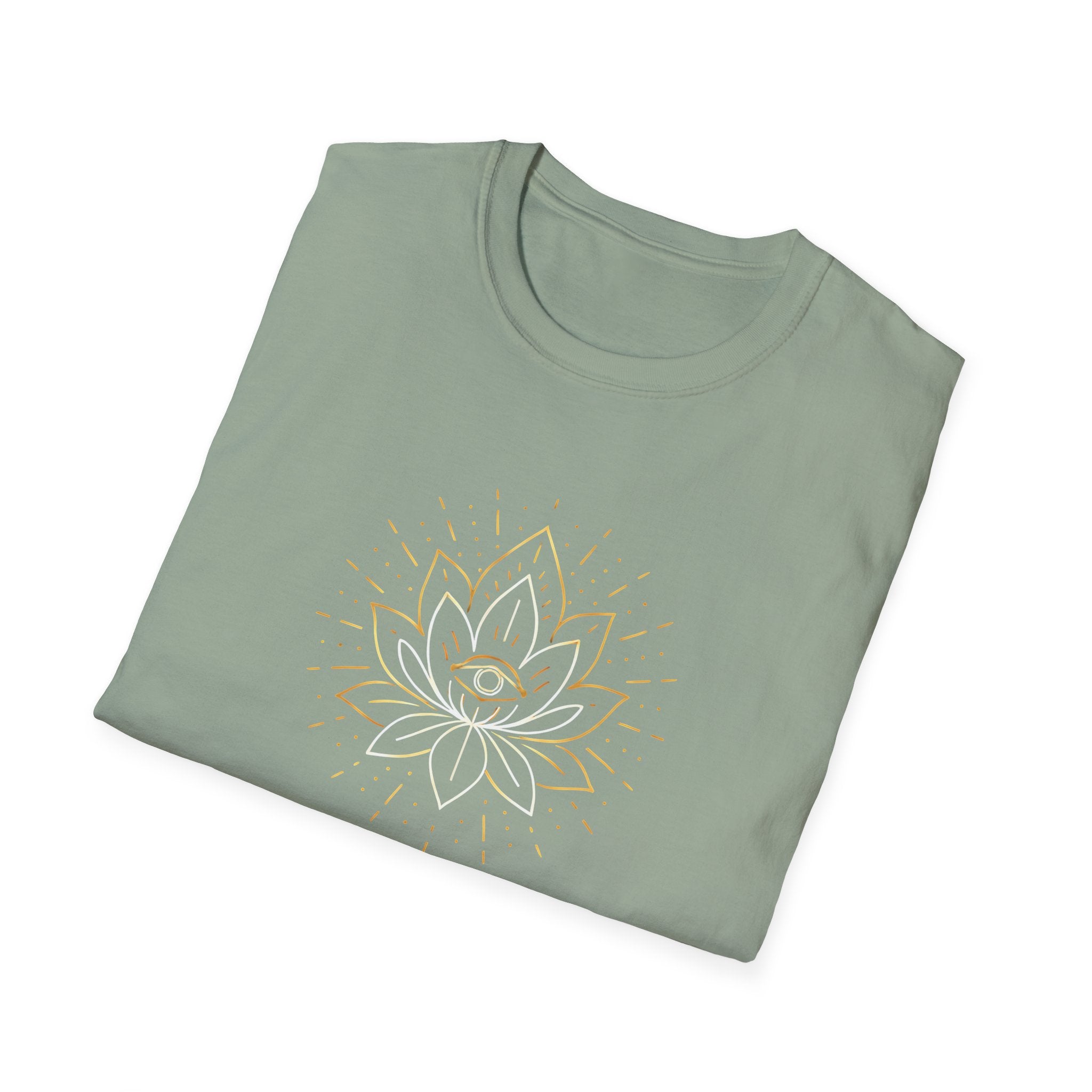 All Seeing Lotus Mandala T-Shirt