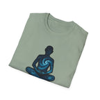 Galaxy Meditation Silhouette T-Shirt