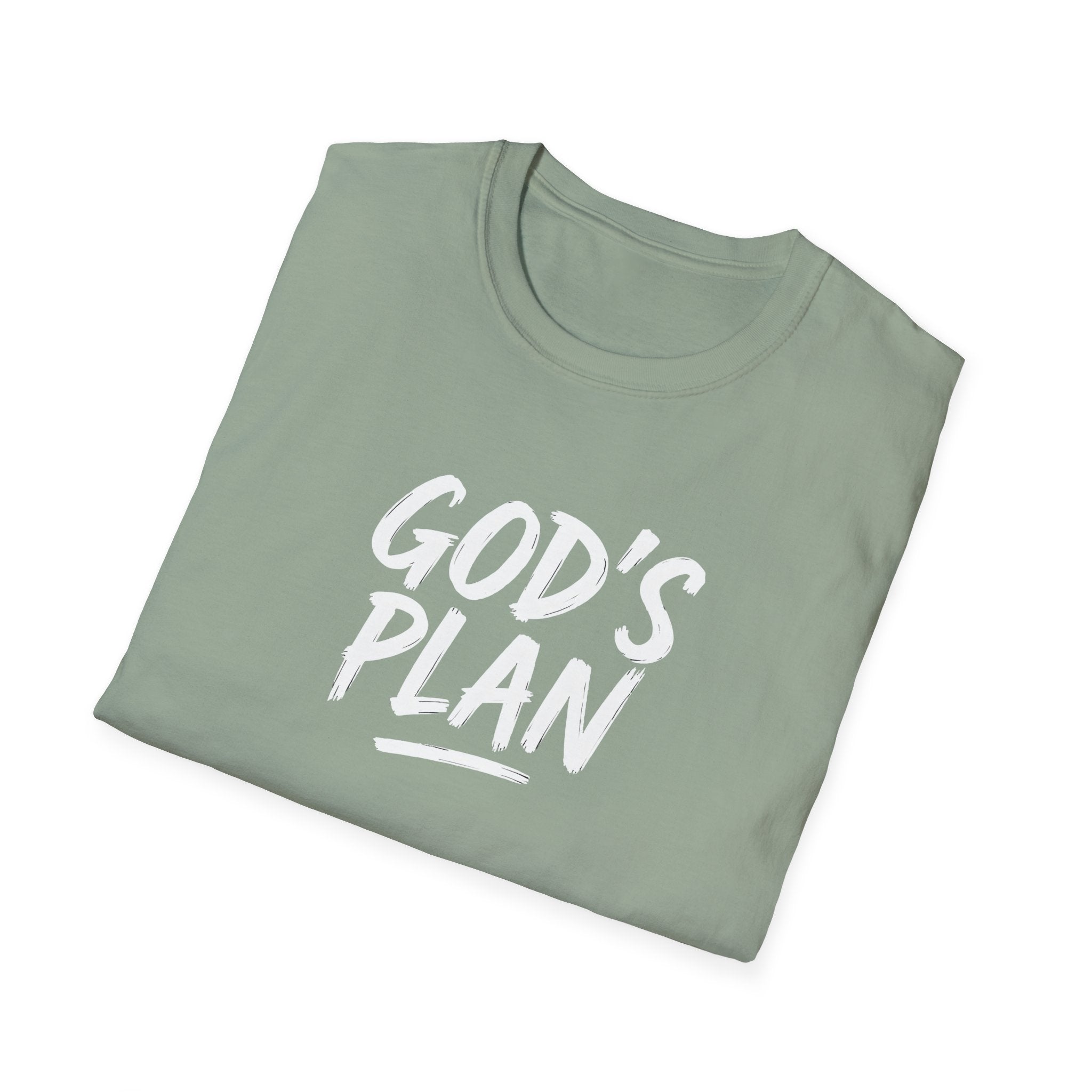 God's Plan Word Art T-Shirt