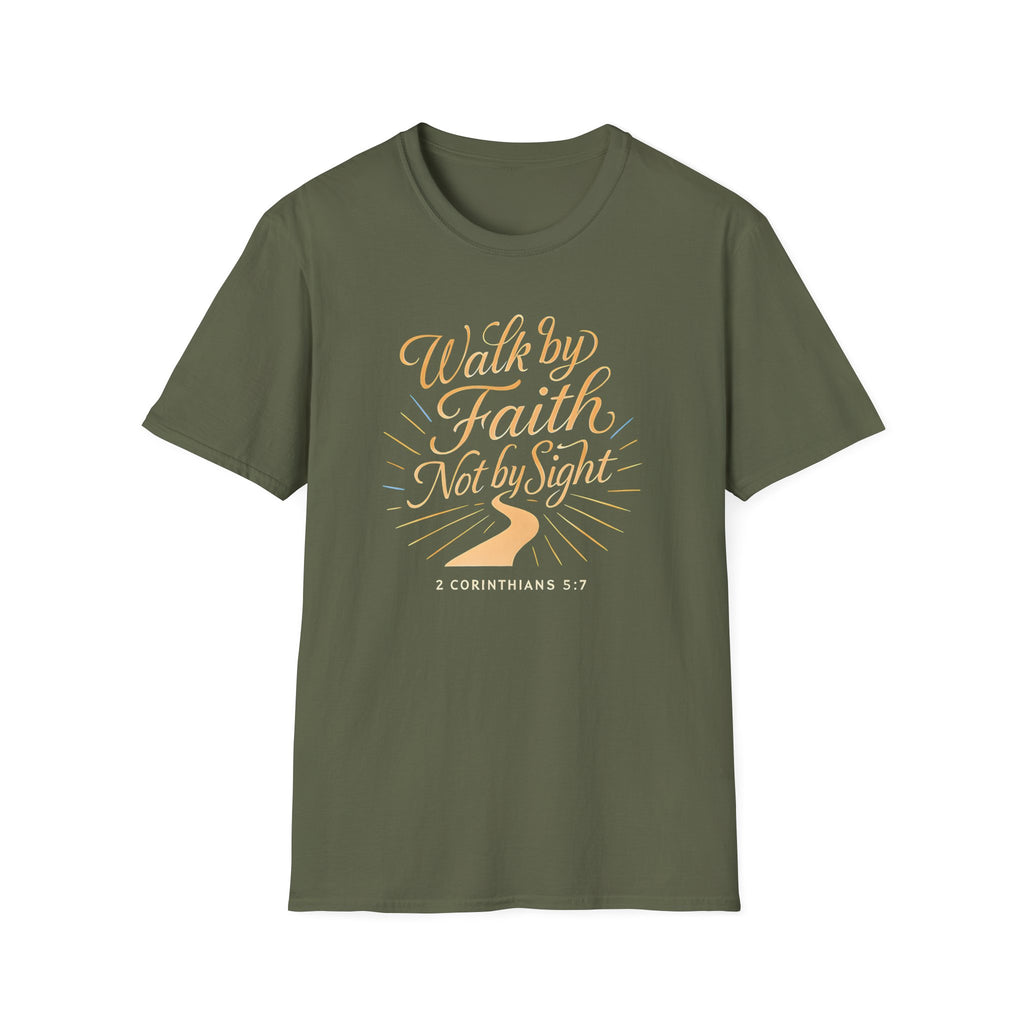 Walk by Faith Gold T-Shirt