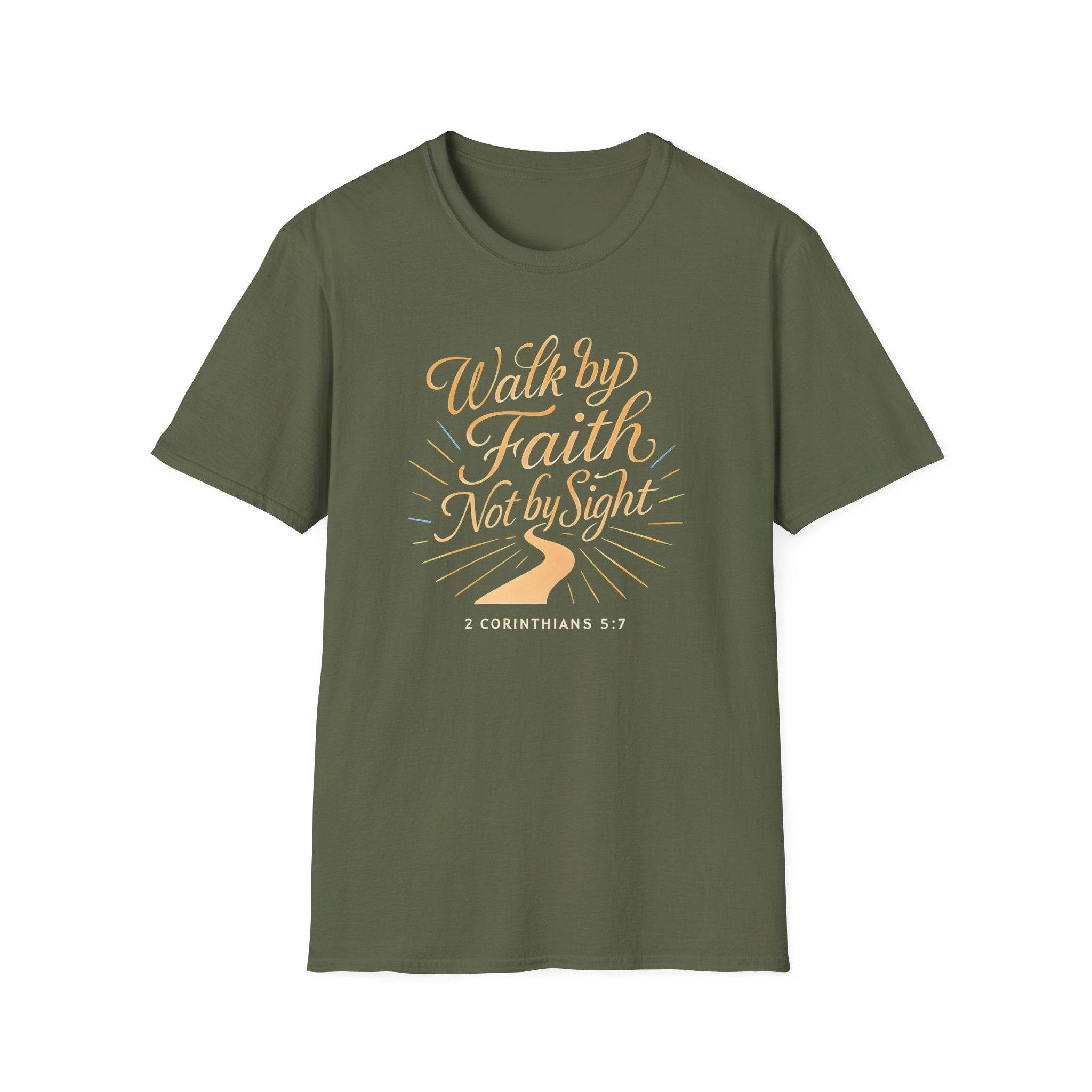 Walk by Faith Gold T-Shirt