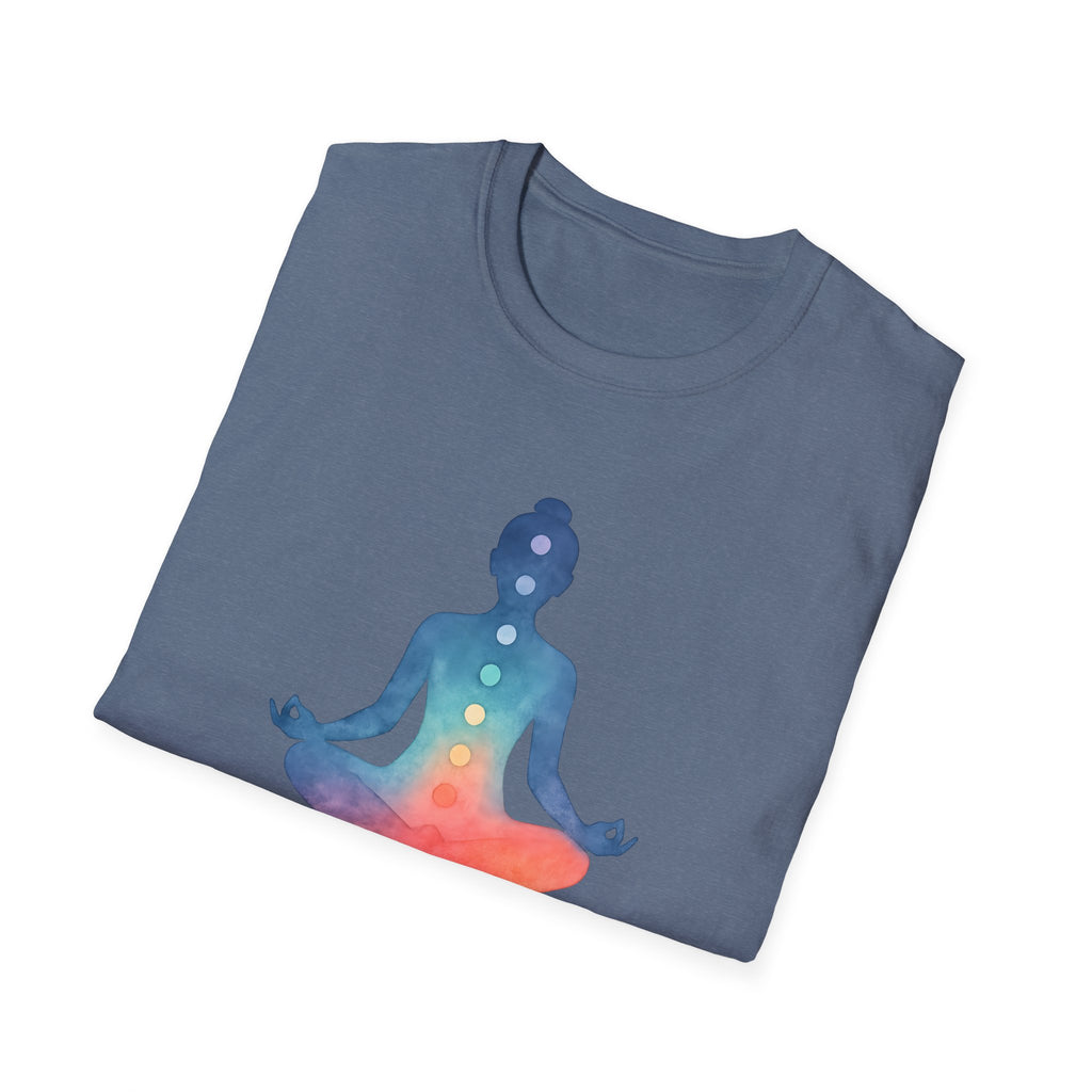 Chakra Meditation Silhouette T-Shirt