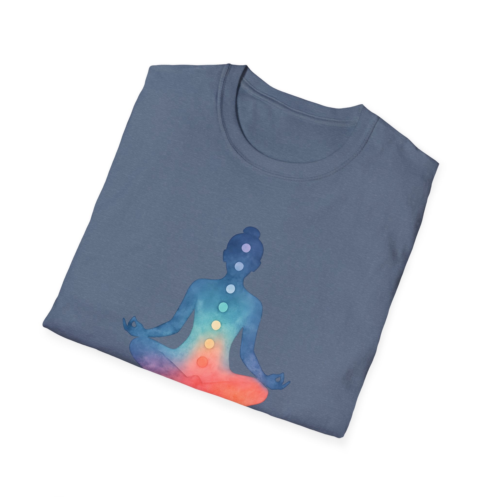 Chakra Meditation Silhouette T-Shirt