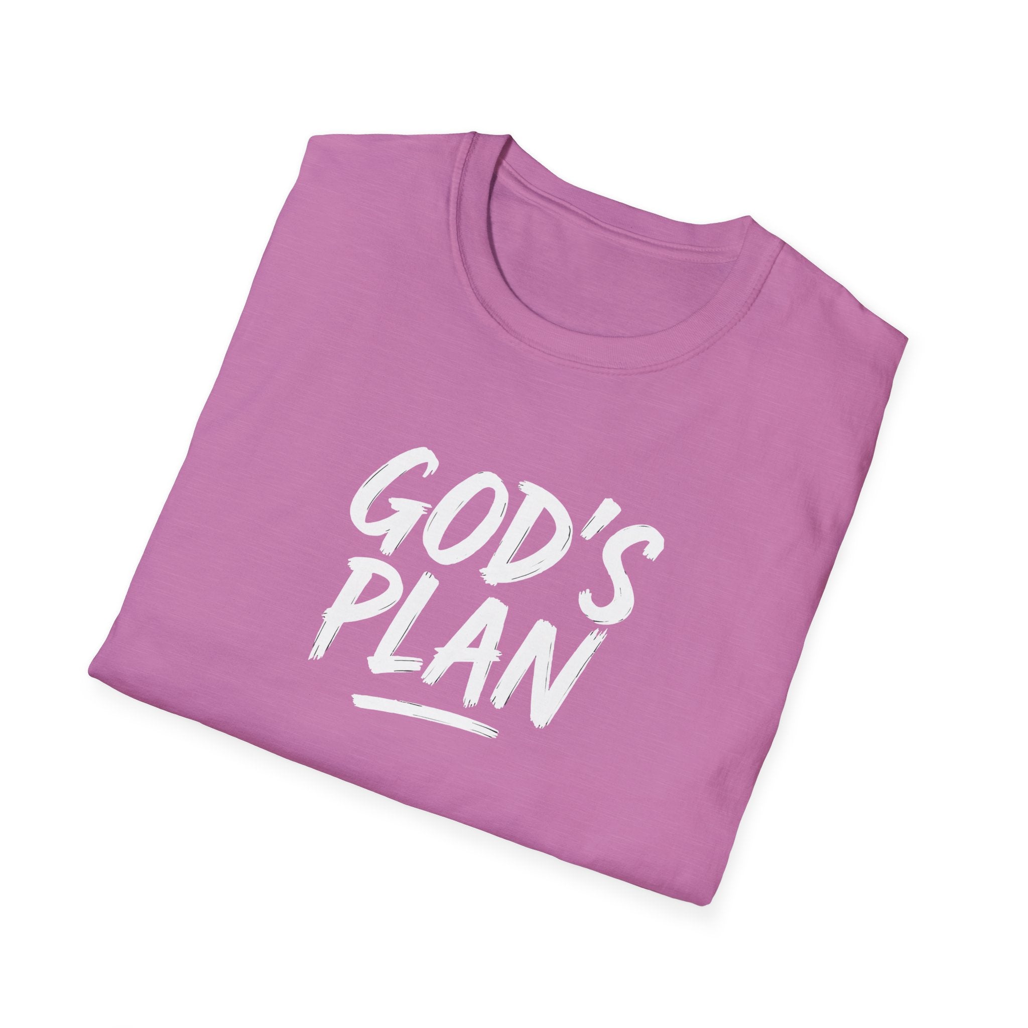 God's Plan Word Art T-Shirt